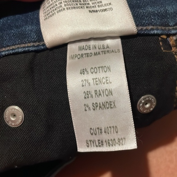 Citizens of Humanity by Jerome Dahan Rocket Dark Wash High Rise Skinny - Picture 10 of 11